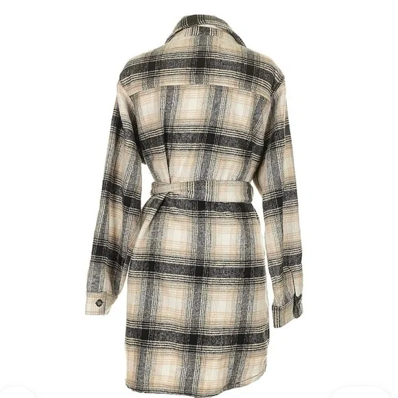 NWT Plaid Outerwear Jacket - Picture 3 of 9
